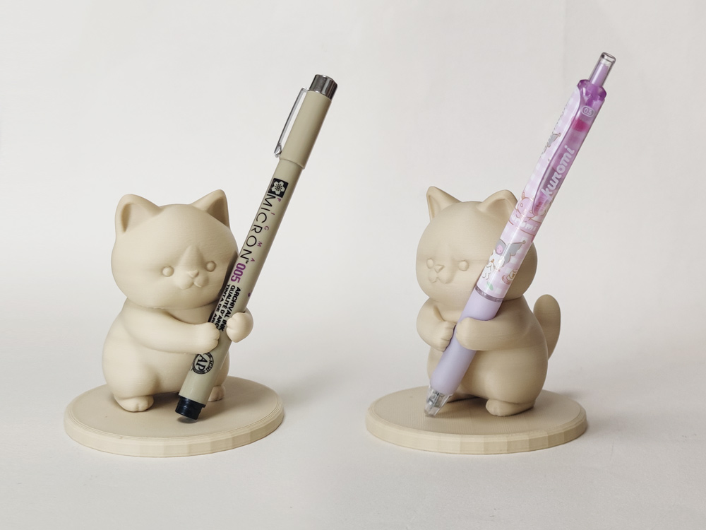 猫咪 笔筒 笔架