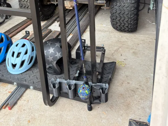 Golf Cart Fishing Rod Holders (Narrow Bars)