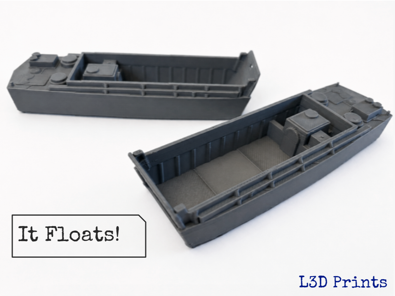 D-Day Landing Craft That Floats!
