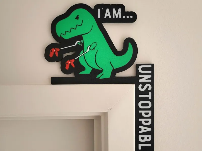 I Am....Unstoppable! Door Corner 