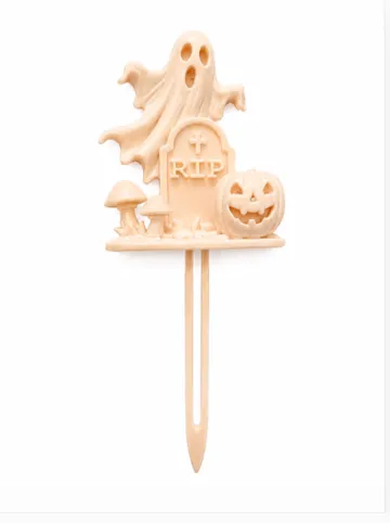 Adorno temático: Cute Halloween Ghost Plant Topper — vista de referencia 3