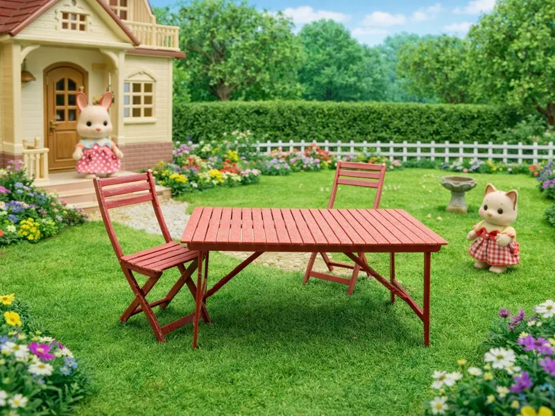 Tavolo da Giardino Miniatura Sylvanian Families