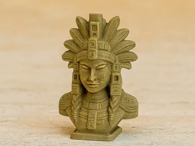 3Dプリント 部族の女神 – 古代民族の知恵 - 無料3Dモデル -MakerWorld