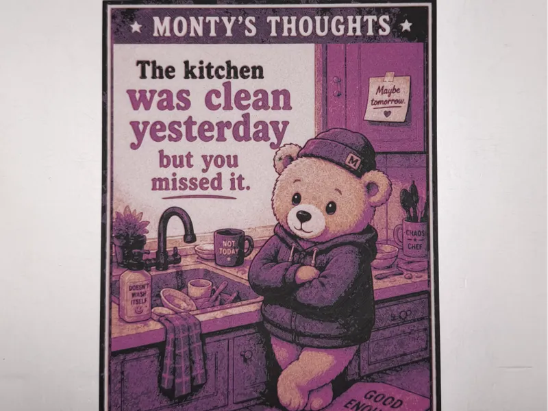 Montys Thoughts - Clean Kitchen