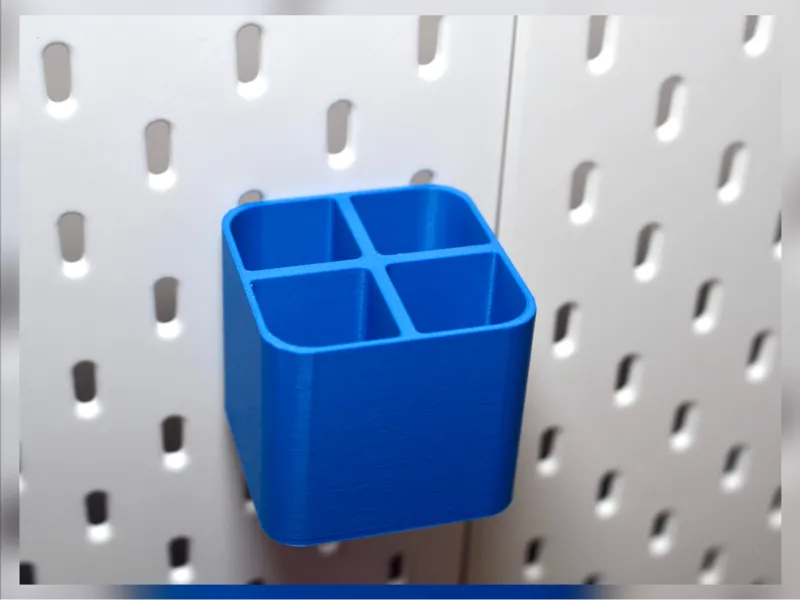 Skadis Bin With Dividers