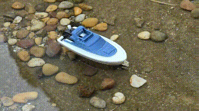 Miniatura 1 do modelo 3D 能在水上跑的游艇来啦