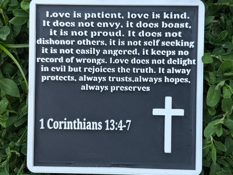 1 Corinthians 13:1-7 bible verse
