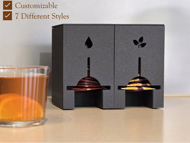 Tea Bag Holder | Tea Organizer | Customizable