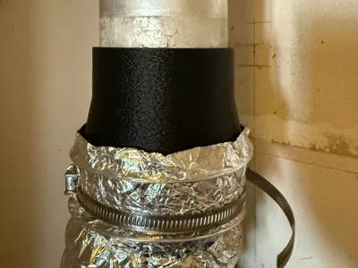 Customizable Air Vent Duct Transition