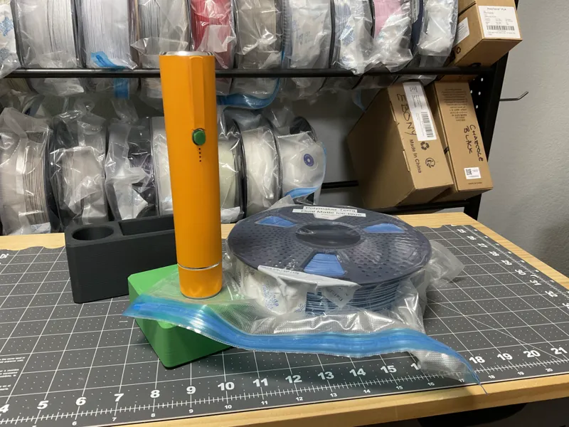 Filament Vacuum Sealer Stand & Spool Support