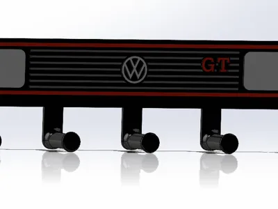 Volkswagen Caribe GT keychain