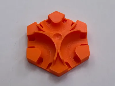 Gravitrax compatible 3-way high speed curve