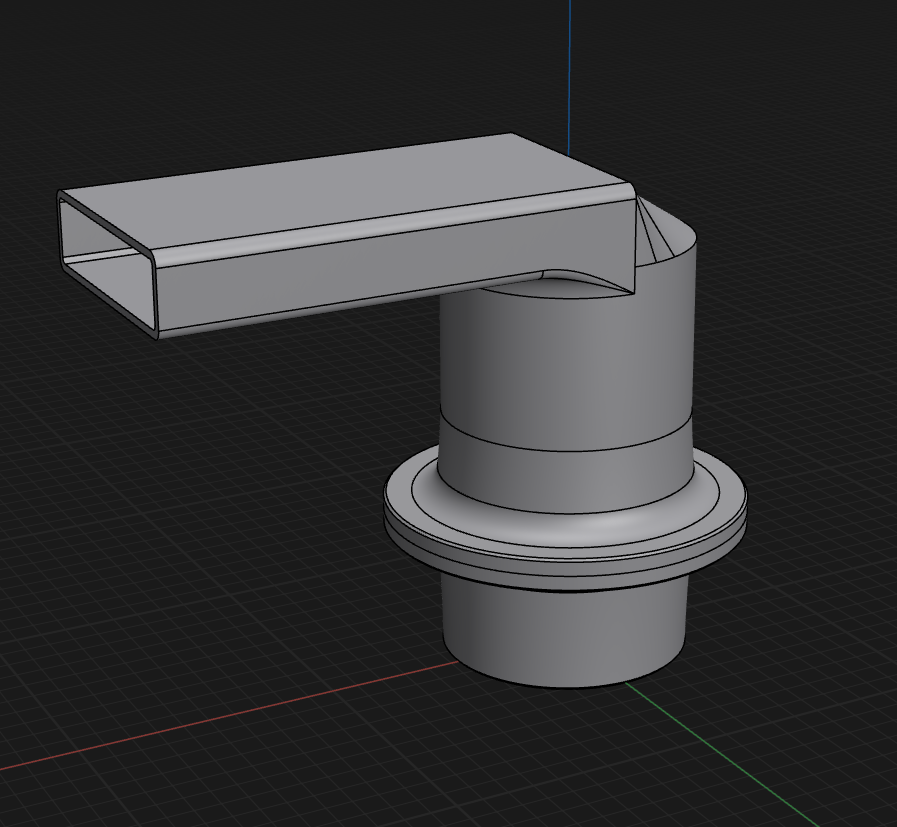 Miniatura 6 do modelo 3D 纱窗磁吸通风口