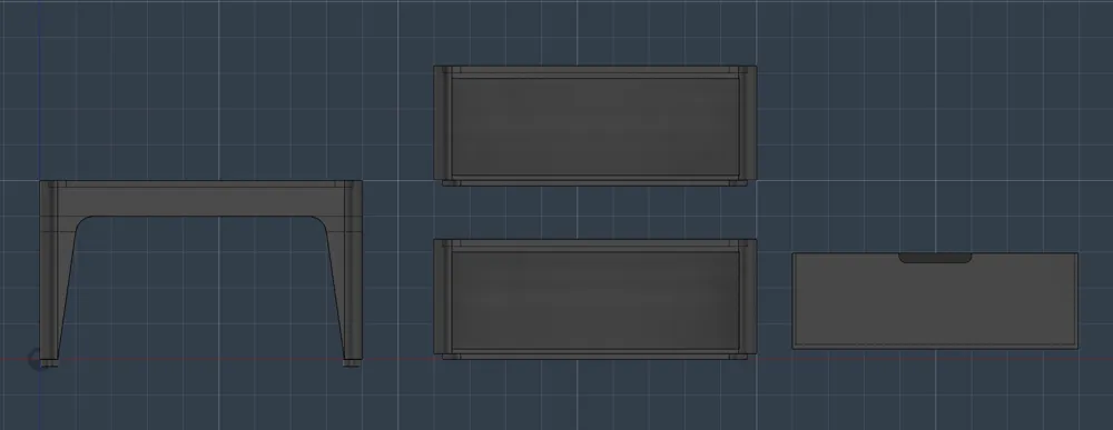 MiniQ– Modular 3D Printed Desktop Drawer System - Free 3D Print Model ...