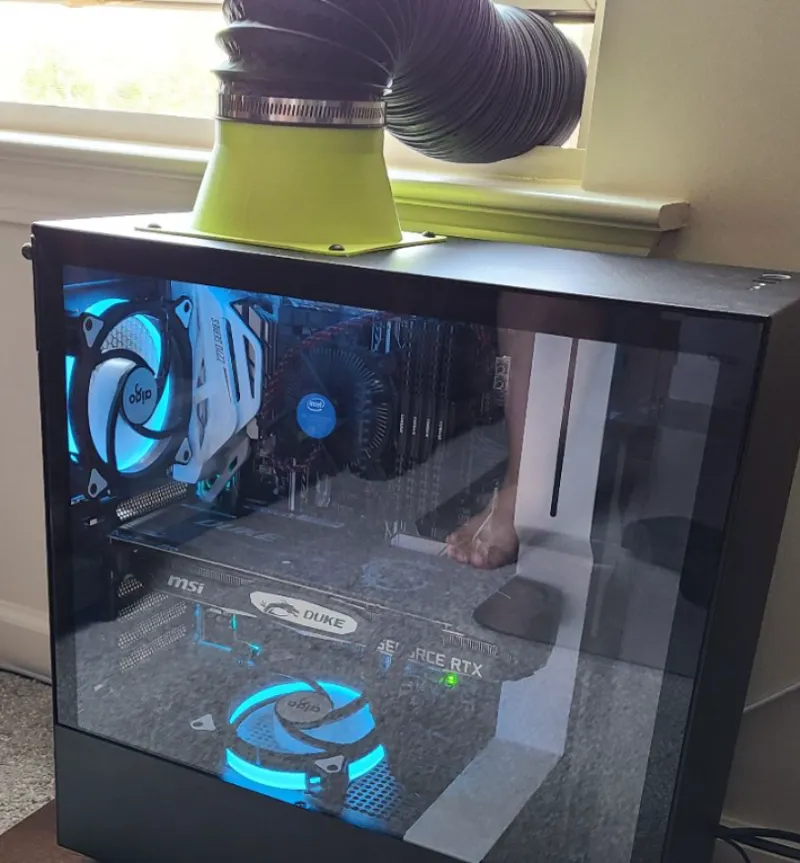 140mm Fan to 4in Duct Adapter
