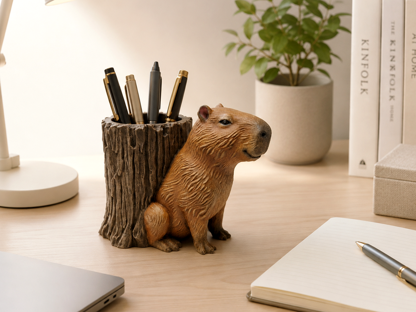 Capybara Desk Organizer & Pen Holder