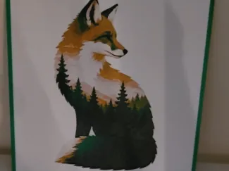 cadre renard hueforge