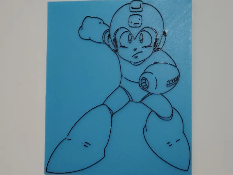 Mega Man Plate