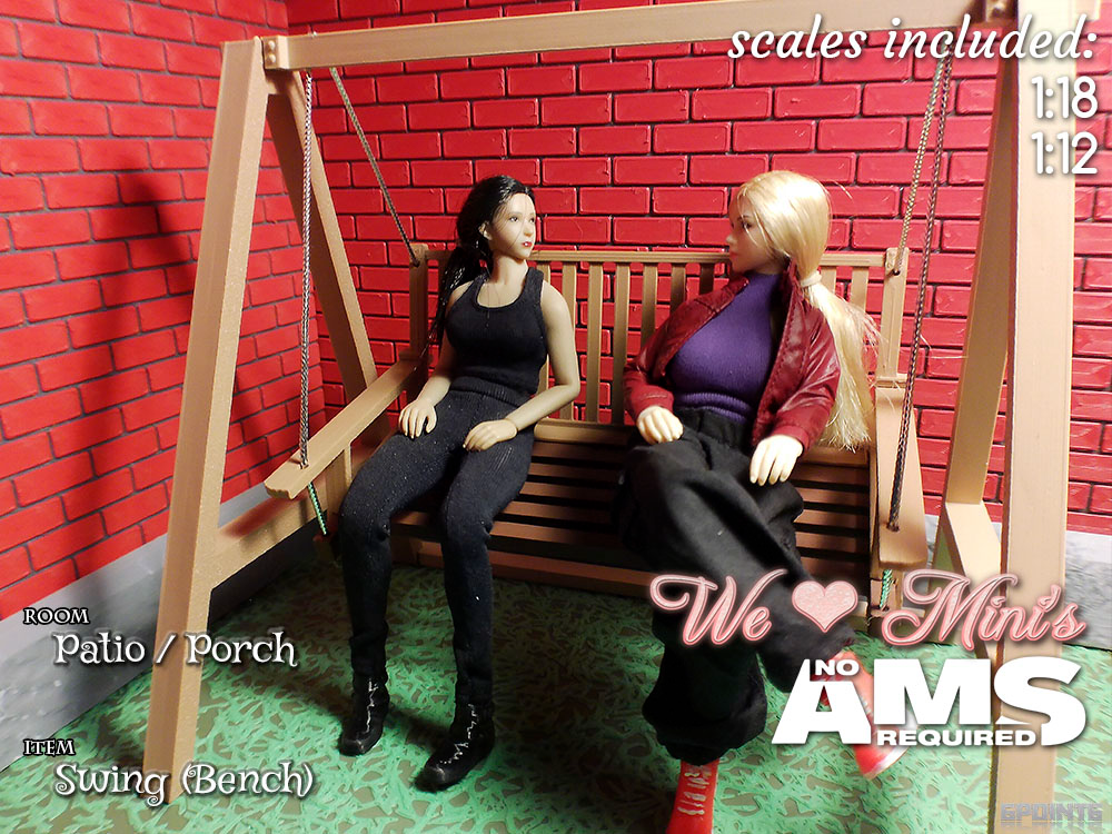 WLM - Patio & Porch Bench Swing