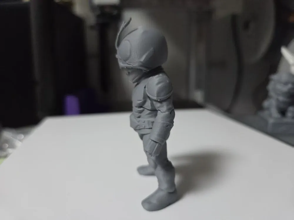 Chibi Kamen Rider - Free 3D Print Model - MakerWorld