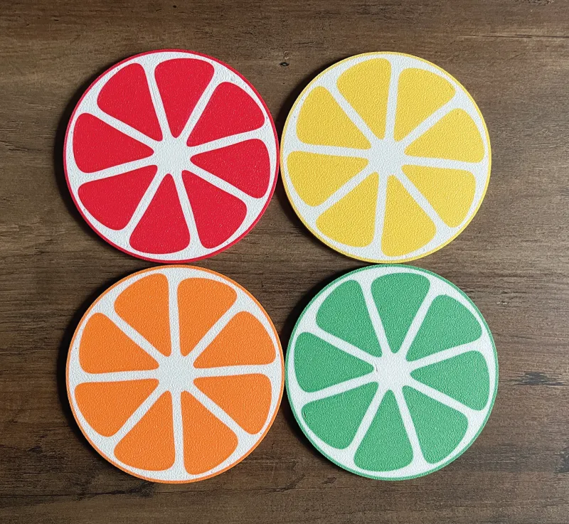 Citrus Coasters
