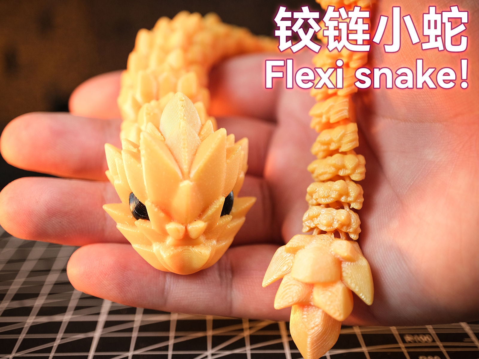Cool & Cute Hinge-Jointed Snake Flexi Toy