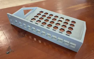 19 inch Keystone patch panel with Shelf 1U