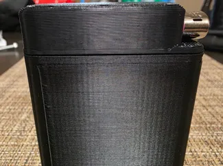 cigarette case with mini bic holder
