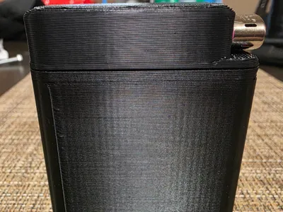 cigarette case with mini bic holder