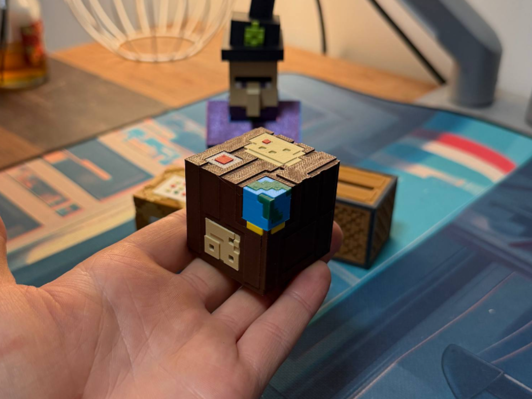 Minecraft inspired: Cartography table NO AMS & AMS