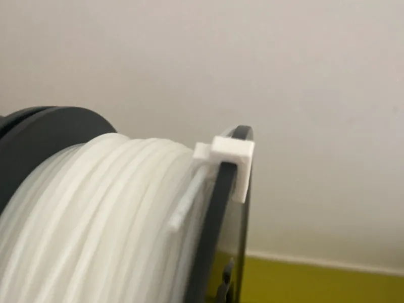 Fillament holder clip easy to print
