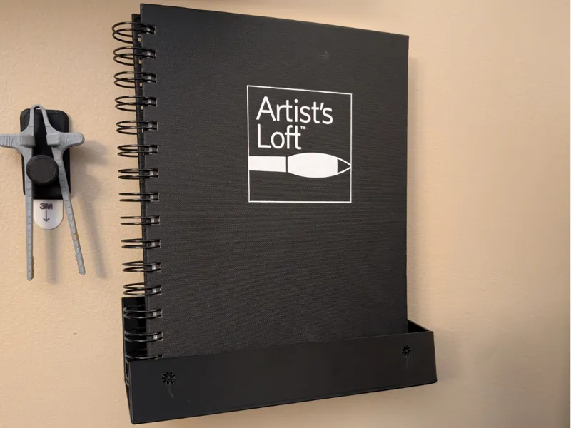 book holder command strip