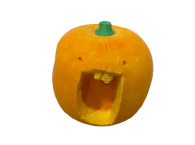 halloween pumpkin with funny face (all printers)