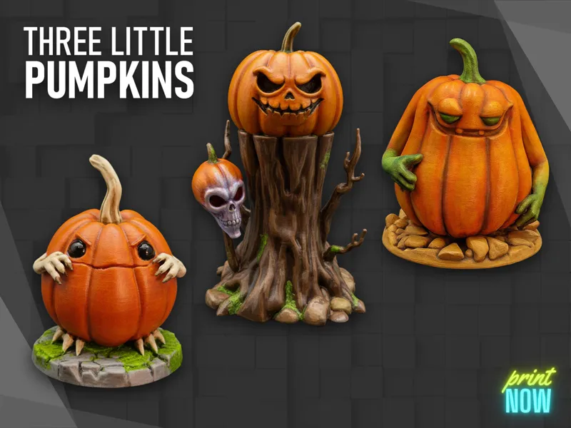 Three Little Pumpkins