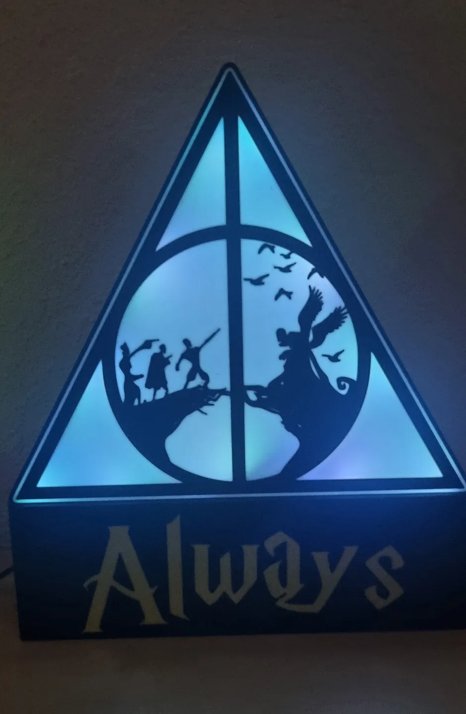 Light Box Harry Potter Deathly Hallows by loki2301 - MakerWorld
