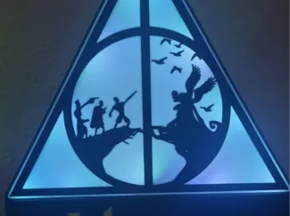 Light Box Harry Potter Deathly Hallows