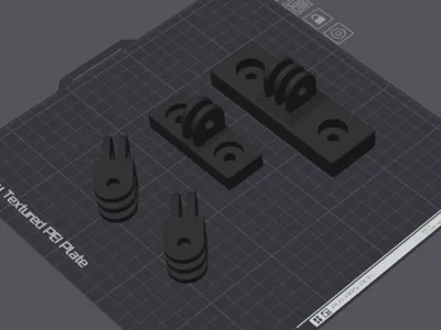 GoPro Inspired Mount for stream deck