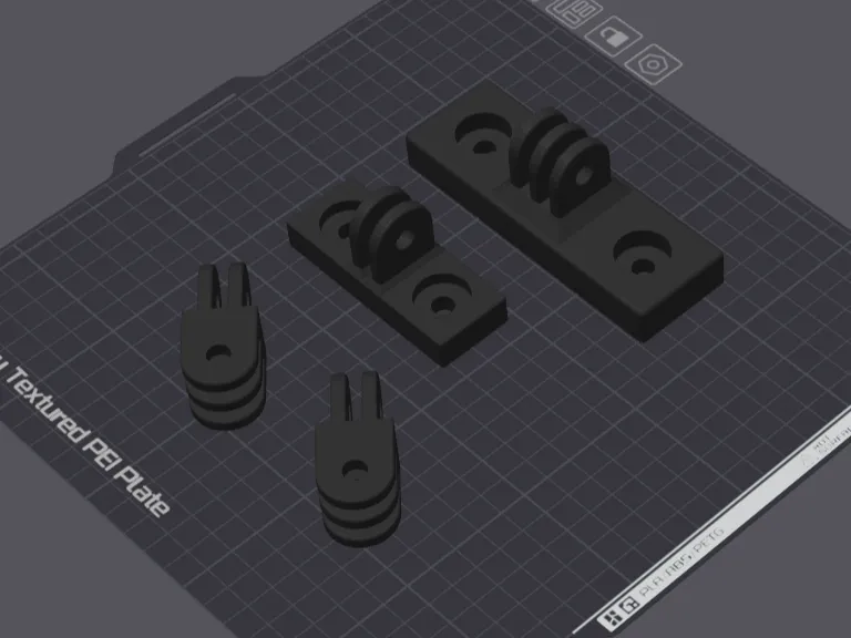 GoPro Inspired Mount for stream deck