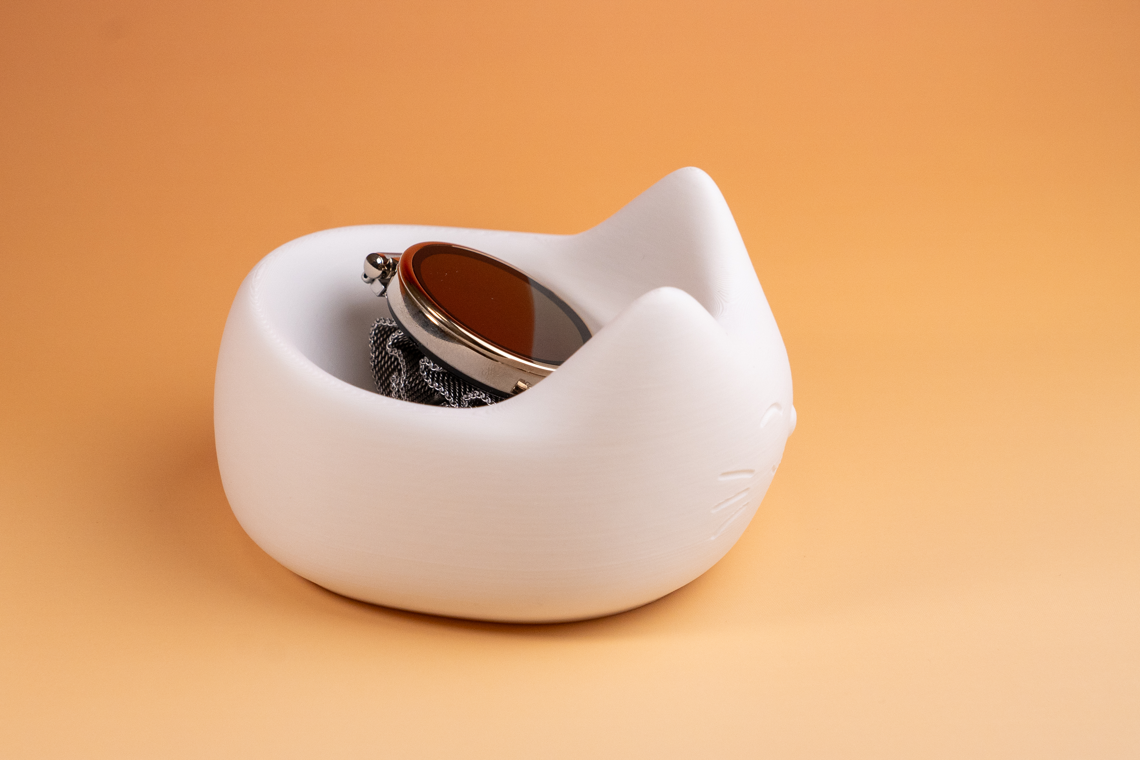 Miniatura 3 do modelo 3D 猫猫收纳盒（可放置戒指，挂件，手表，钥匙等）