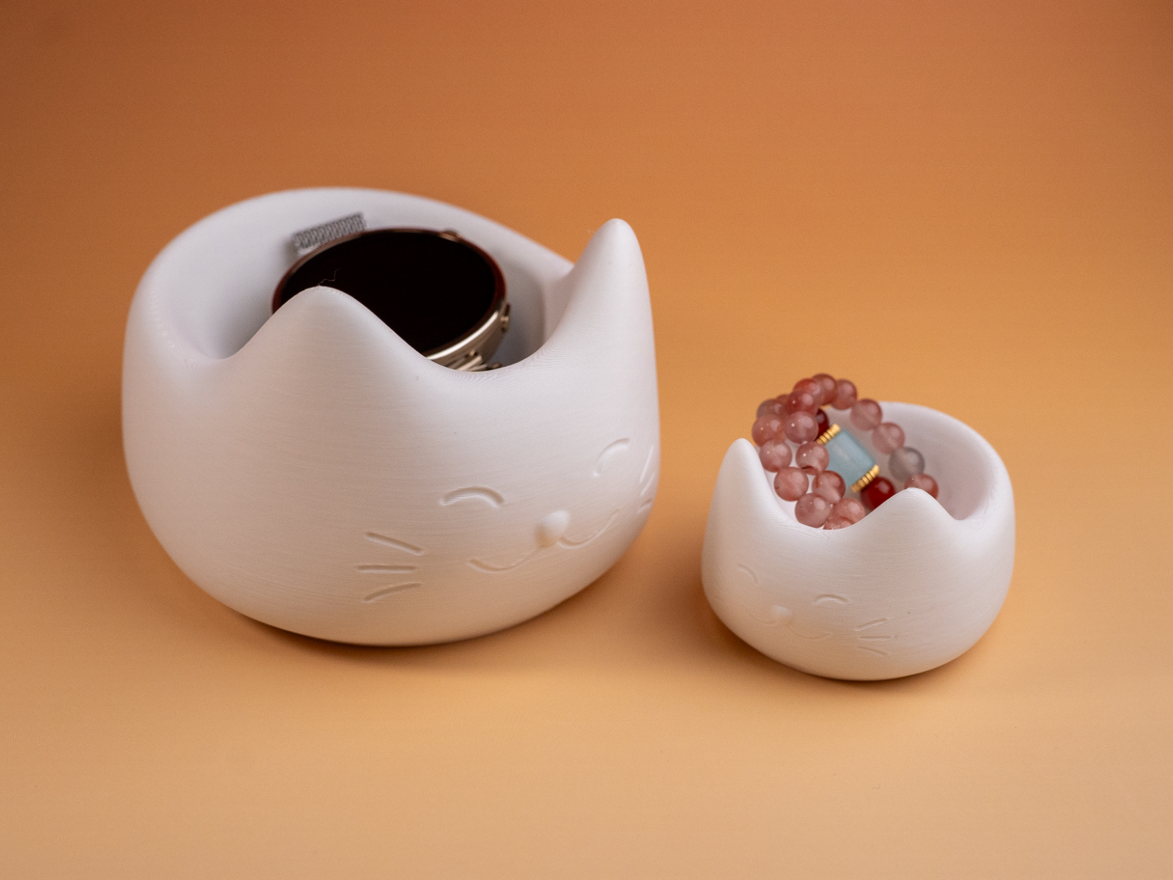猫猫收纳盒（可放置戒指，挂件，手表，钥匙等）