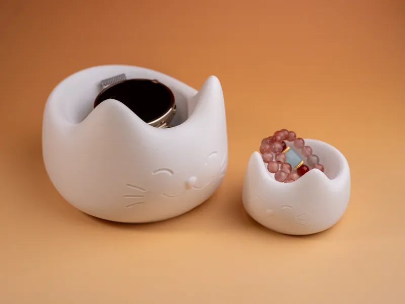 猫猫收纳盒（可放置戒指，挂件，手表，钥匙等）