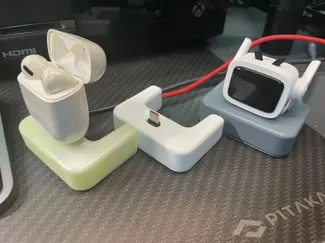 立式充电底座（L型线缆） Vertical_charging_base(L-type_cable)