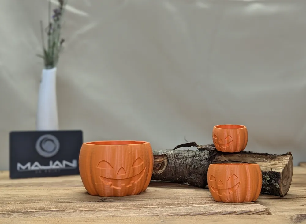 Halloween pumpkin by majani3dprint MakerWorld: Download Free 3D Models
