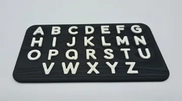 Modelo para impresión 3D: ABC-Tafel — vista de referencia 5