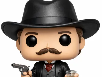 Doc Holliday figurine 