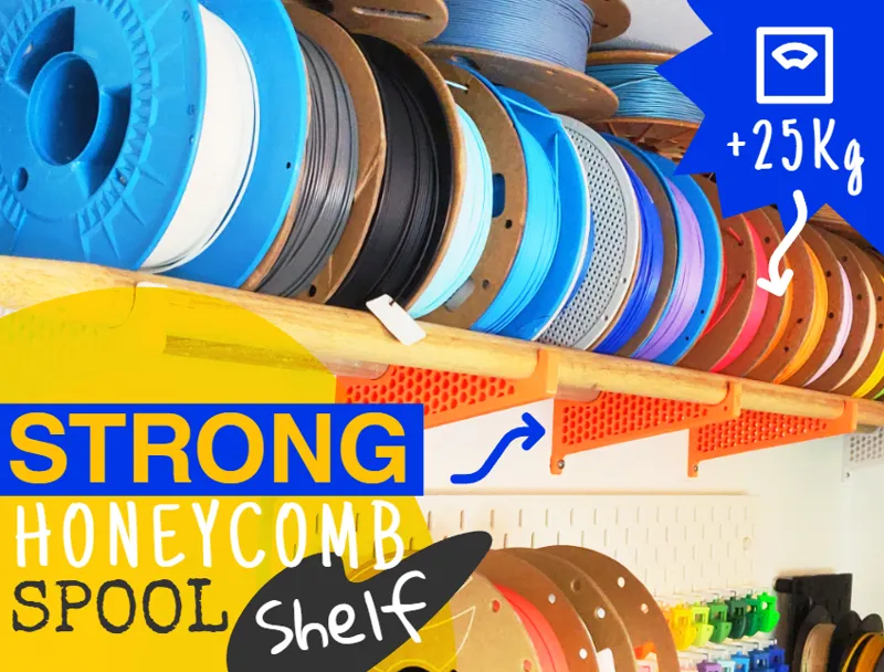 STRONG Honeycomb Spool Shelf