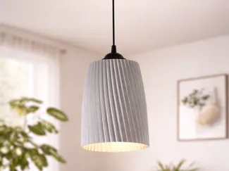 Schirm für Deckenlampe E27 einfach montierbar