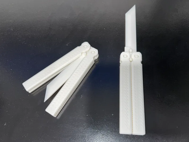 Butterfly Knife / Balisong Print in place - Remix