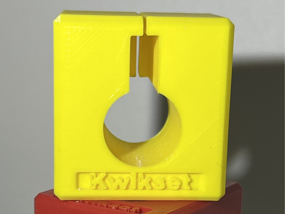 Kwikset Lock KIK Locksmith / Lockpicking holder