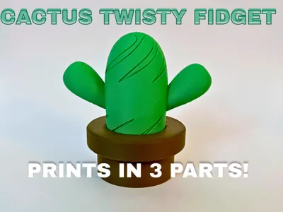 Twisting Cactus Fidget